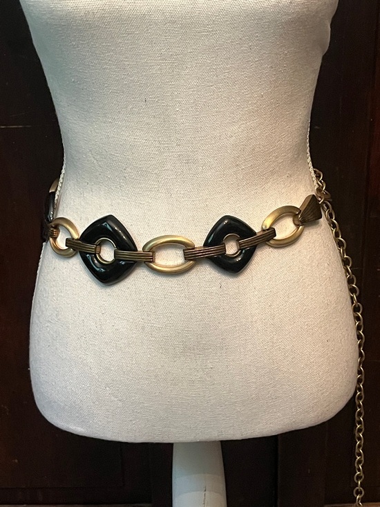 Chico’s Chain Belt Black Brass main image 7